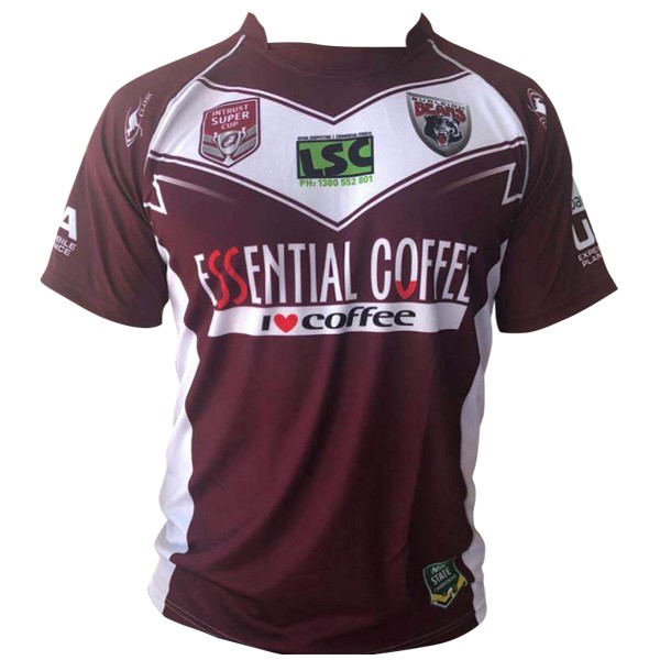 Maillot Rugby Burleigh Bears Domicile 202018-19 Rouge